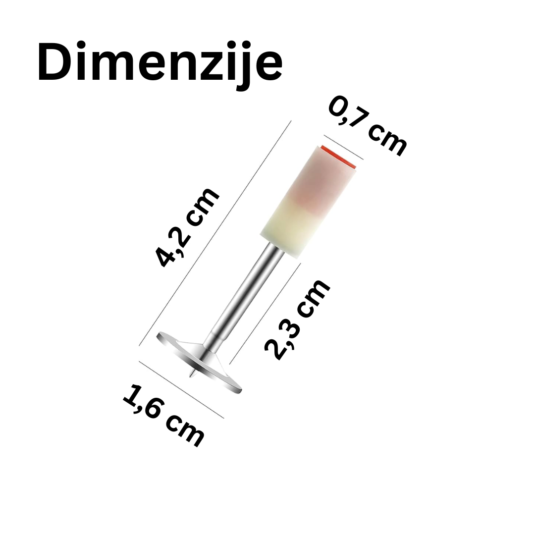 Ekseri za pištolj 100 kom.