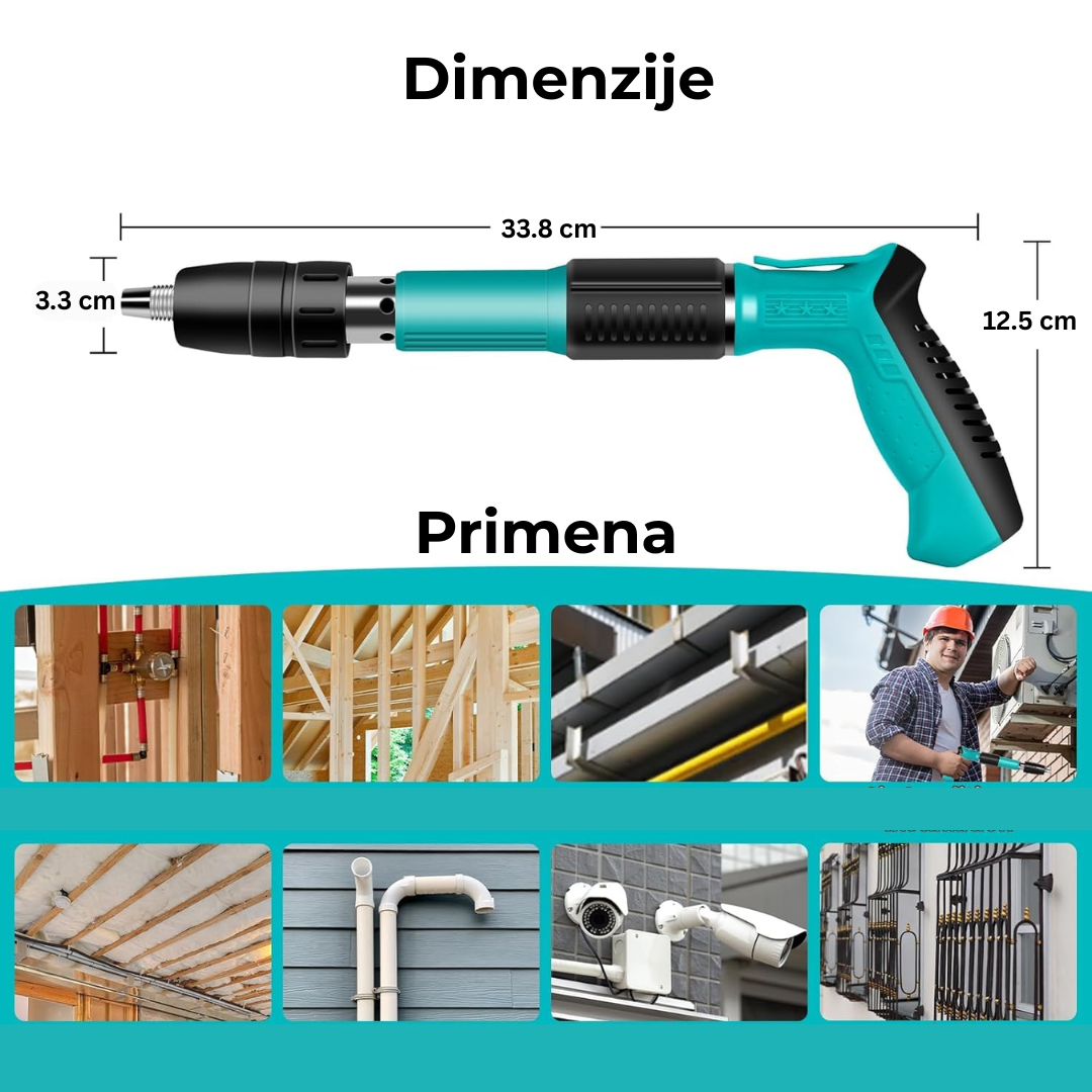 Pištolj za eksere (PRO Model)