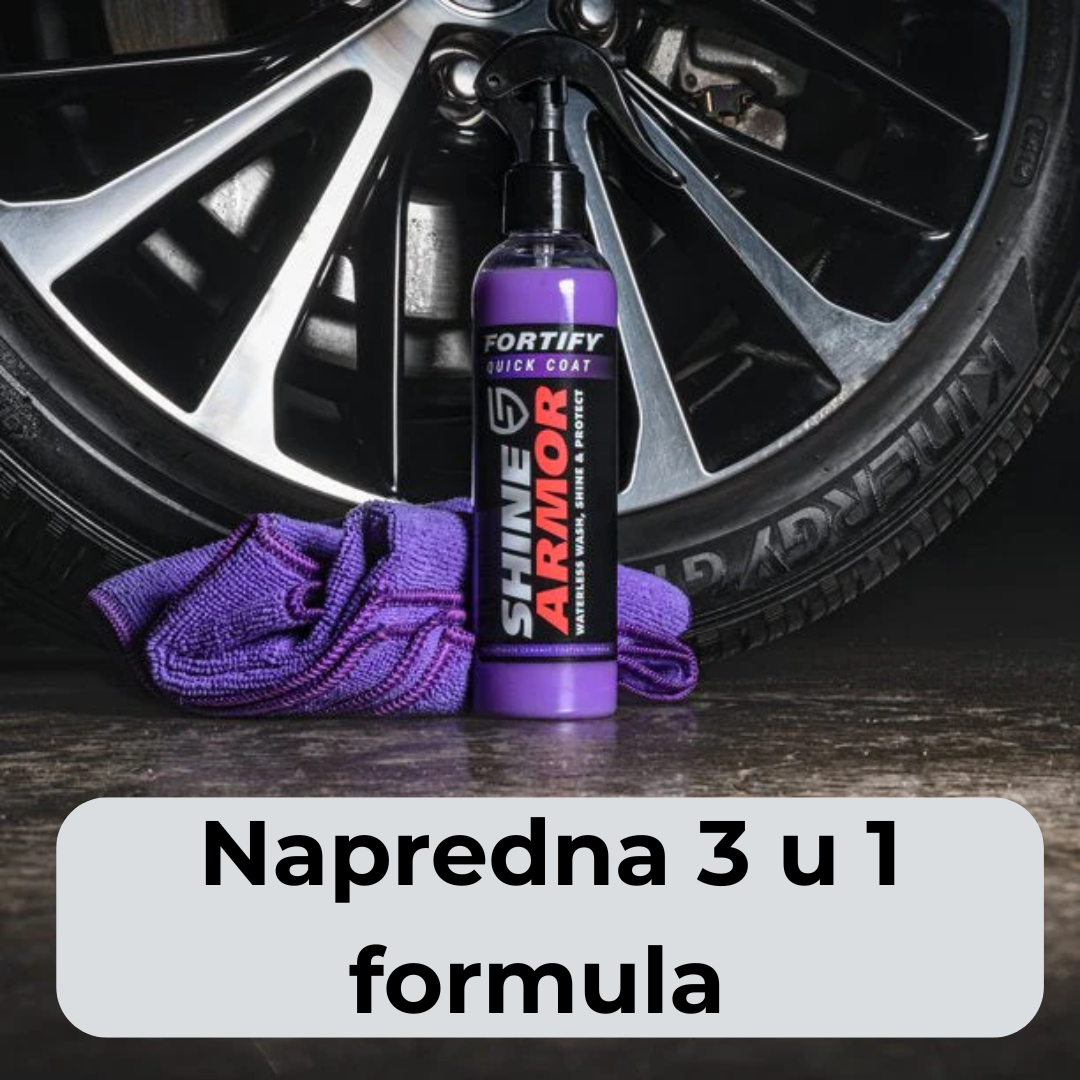 Sprej za pranje, poliranje i sjaj auta