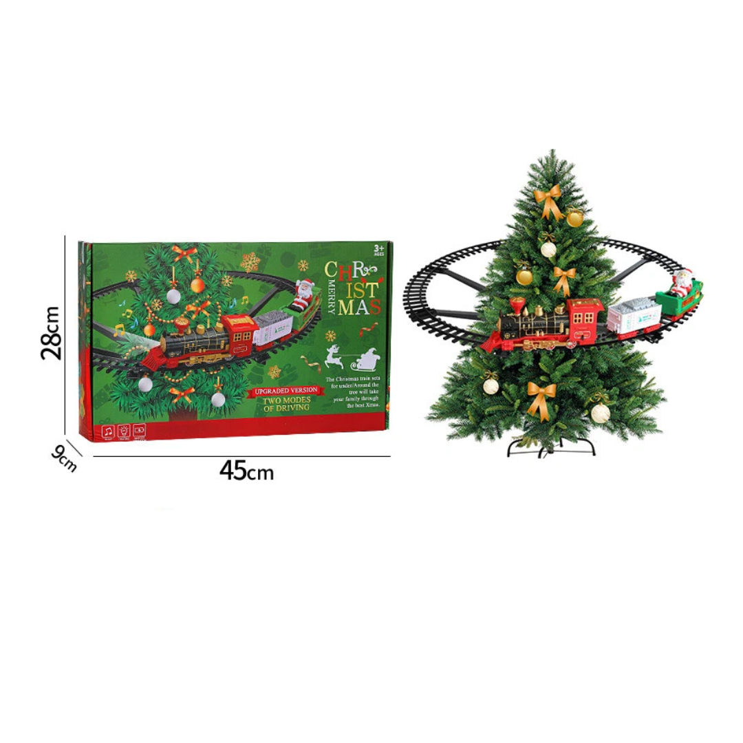 Božićni vozić koji se postavlja na jelku