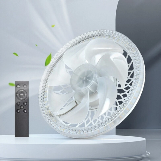 LED luster sa ventilatorom