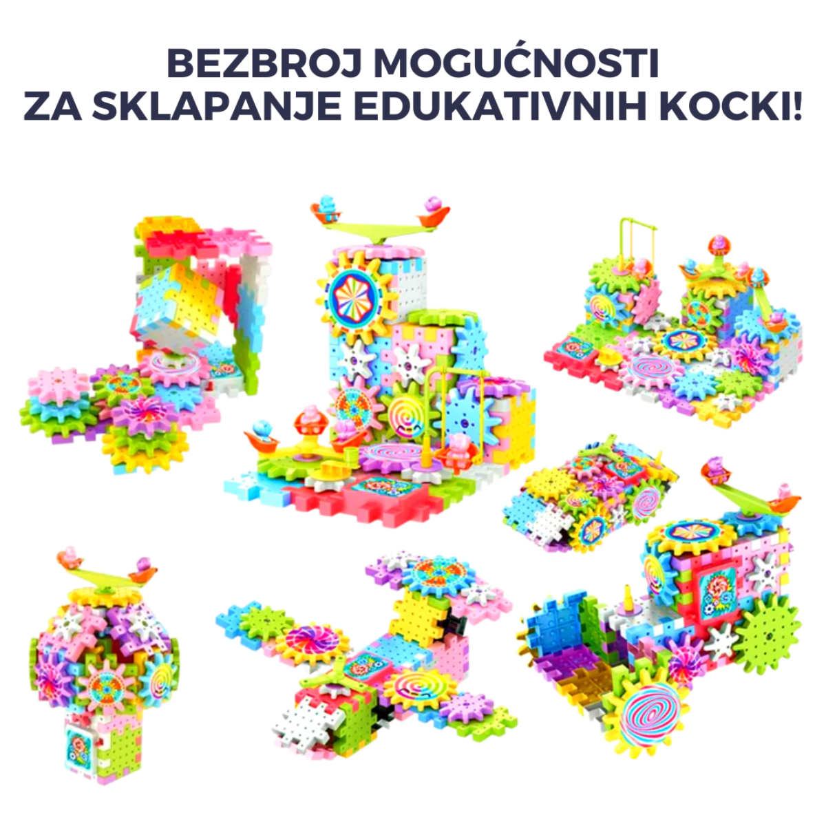 Set Magičnih Kocki - 81 delova