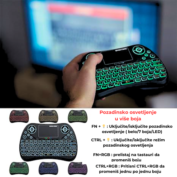 Bežična mini tastatura