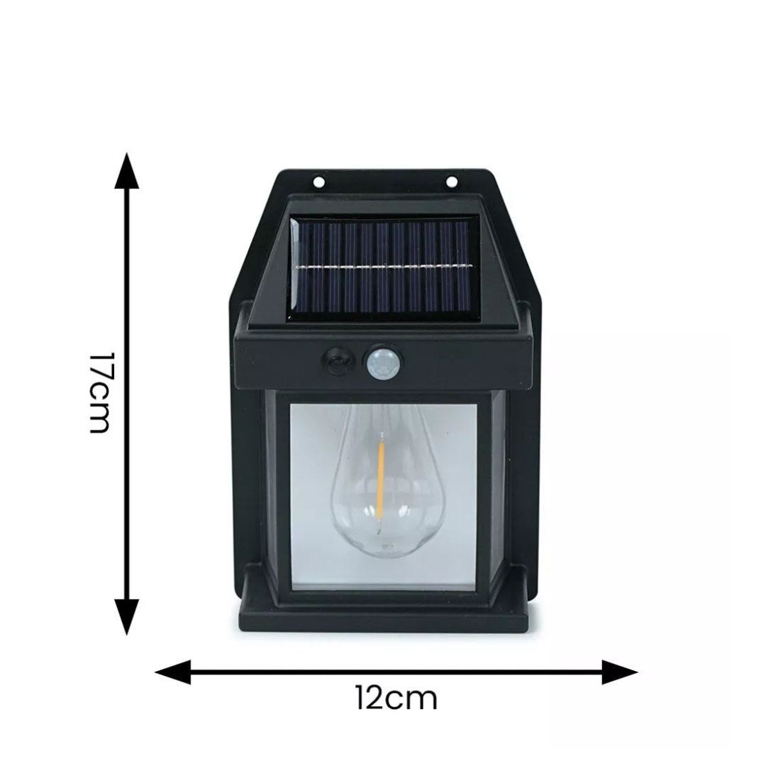 Solarna zidna lampa sa senzorom pokreta
