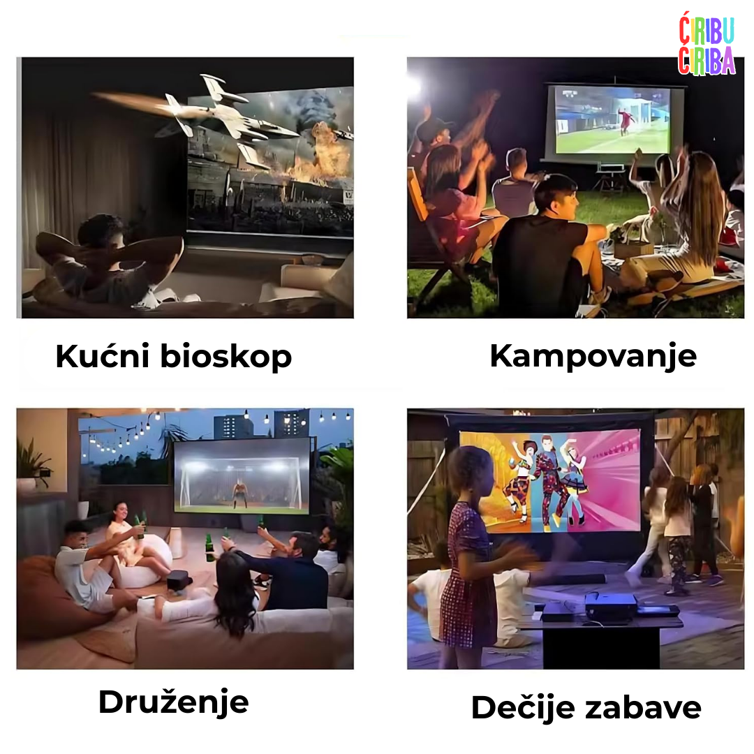 Mini projektor Full HD LED